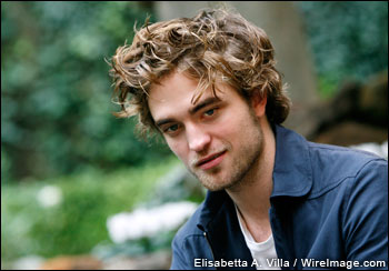Actor Robert Pattinson attends the 'Twilight' portrait session at St.Regis Grand Hotel on October 31, 2008 in Rome, Italy.