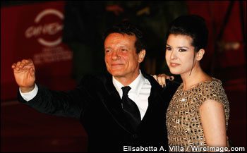 Actor Massimo Ranieri and Leyla Martinucci attends the Closing Ceremony during the 3rd Rome International Film Festival held at the Auditorium Parco della Musica on October 31, 2008 in Rome, Italy.