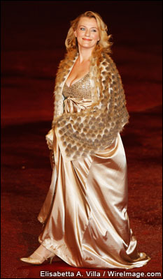 Actress Lena Reichmuth attends the Closing Ceremony during the 3rd Rome International Film Festival held at the Auditorium Parco della Musica on October 31, 2008 in Rome, Italy.