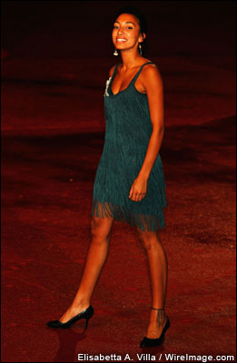 Actress Margot Dufrene attends the Closing Ceremony during the 3rd Rome International Film Festival held at the Auditorium Parco della Musica on October 31, 2008 in Rome, Italy.
