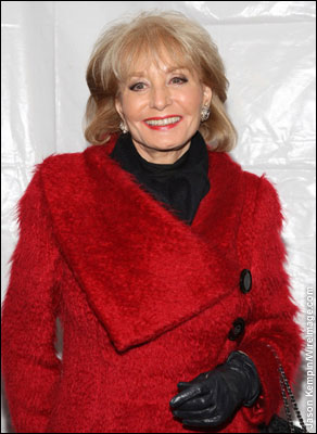 Barbara Walters at Thursday's 'Billy Elliot: The Musical' premiere -- November 13, 2008 Review: Billy Elliot: The Musical 