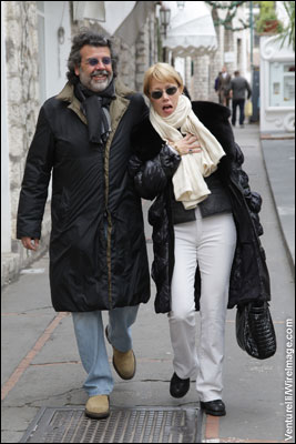 Roy De Vita and Nency Brilli attend the third day of the 13th Annual Capri Hollywood International Film Festival on December 29, 2008 in Capri, Italy. 