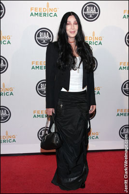 Cher attends the RIAA and Feeding America Inauguration Charity Ball at Ibiza in Washington, D.C. -- January 20, 2009