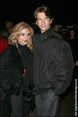 Orfeh and Andy Karl attend the opening night of 'The American Plan' on Broadway at the Samuel J. Friedman Theatre on January 22, 2009 in New York City.