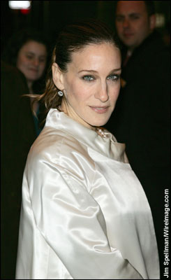 Actress Sarah Jessica Parker attends the opening night of 'The American Plan' on Broadway at the Samuel J. Friedman Theatre on January 22, 2009 in New York City.