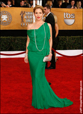 'Samantha Who' star Christina Applegate arrives at the 15th Annual Screen Actors Guild Awards.