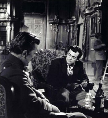 Stanly Kubrick's 'Paths of Glory' (1957; the director, at right, faces Kirk Douglas on the set) Read more 