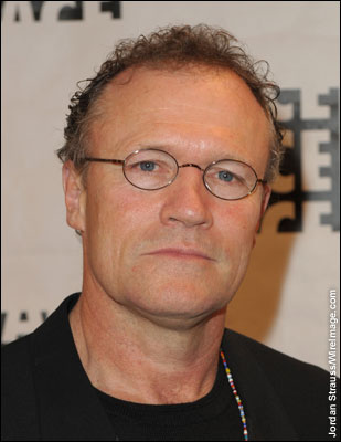 Actor Michael Rooker poses in the green room of the 59th Annual ACE Eddie Awards at the Beverly Hilton Hotel on February 15, 2009 in Beverly Hills, California.