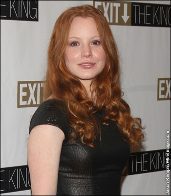 Actress Lauren Ambrose attends ...