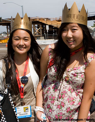 'Where the Wild Things Are' was also promoted on paper crowns.