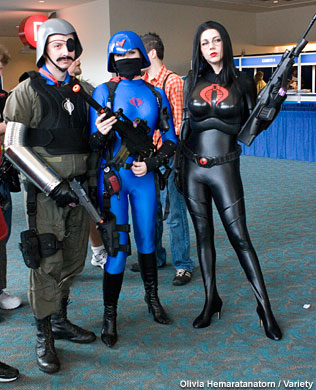 Attendees at Comic-Con.