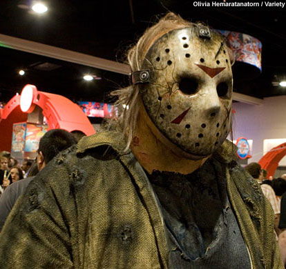 Jason spotted at Comic-Con.