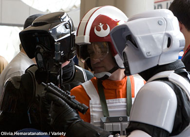 'Star Wars' enthusiasts are ubiquitous.