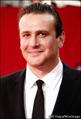'How I Met Your Mother' star Jason Segel on the red carpet before the Emmys.