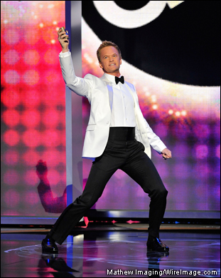 Host Neil Patrick Harris onstage at the 61st Primetime Emmy Awards at the Nokia Theatre on Sept. 20.