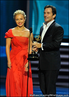 Jeff Probst won for his hosting duties on 'Survivor.'