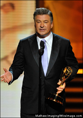 Alec Baldwin won for lead actor in a comedy series, '30 Rock.'
