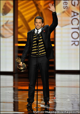 Jon Cryer won supporting actor in a comedy series, 'Two and a Half Men.'
