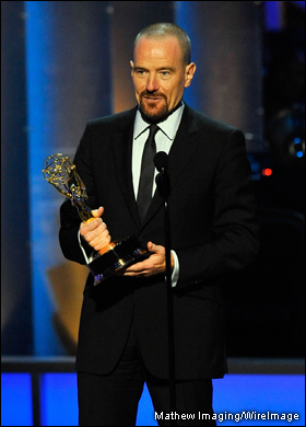 Bryan Cranston won an Emmy award for his performance in AMC's 'Breaking Bad.'