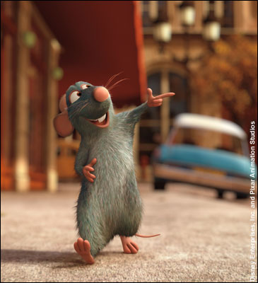  Ratatouille A rat with culinary tendencies forces Paris' toughest food critic to re-examine his assumptions. Animation Preview | Animation 