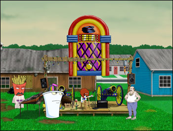  Aqua Teen Hunger Force Colon Movie Film for Theaters Talking fast-food characters must save the world. Animation Preview | Animation 
