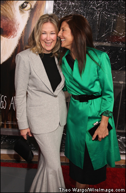 Catherine O'Hara and Catherine Keener pair up on the red carpet.