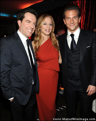 Actors Ed Helms, Heather Graham and Bradley Cooper during the 15th annual Critics' Choice Movie Awards held at the Hollywood Palladium on January 15, 2010 in Hollywood, California.