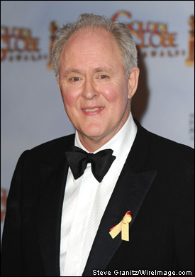 John Lithgow, Golden Globe best supporting TV actor winner for 'Dexter,' poses in the press room at the 67th annual Golden Globe Awards at The Beverly Hilton Hotel.