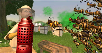 DreamWorks' new animation film, 'Bee Movie,' is about a bee fed up with having to work the same dull job for the rest of his life. The same goes for Activision's new video game. Click here to read our Review 