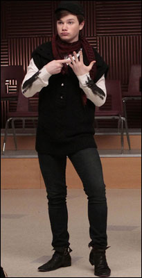  Chris Colfer 'Glee' Supporting Actor in a Comedy 'Modern' monopolizes Emmy category 