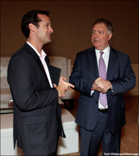 Variety publisher Brian Gott and Paul Wright