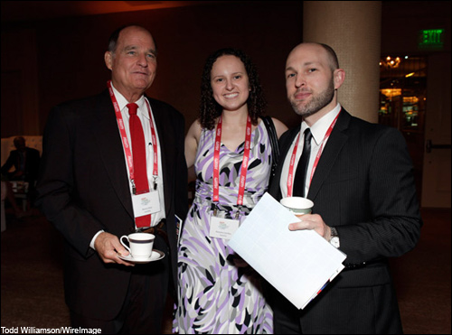 Variety's Henry Deas, Natasha Gerdau, and Cohen & Gardner LLP's Jeff Cohen