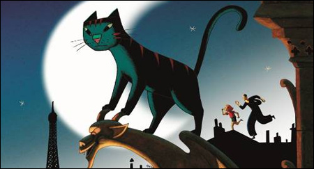 'A Cat in Paris' - 1 nomination (best animated film)