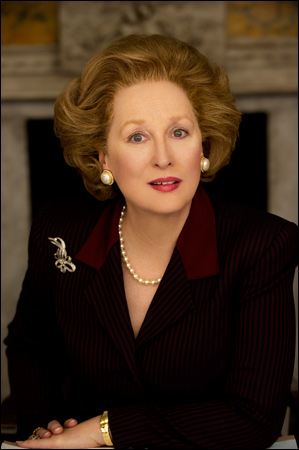 'The Iron Lady' - 2 nominations (Meryl Streep - Performance by an actress in a leading role, makeup) 