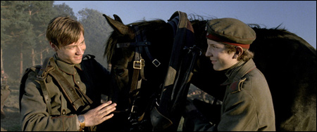 'War Horse' - 6 nominations (art direction, cinematography, original score, best picture, sound editing, sound mixing) 