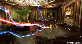 Screenshot from the upcoming 'Ghostbuster' video game. Click here to read the full article 