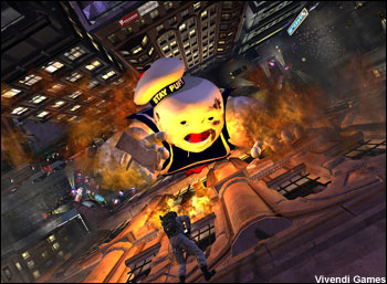Screenshot from the upcoming 'Ghostbuster' video game. Click here to read the full article 