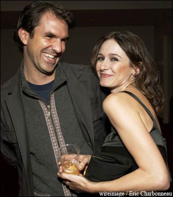 Paul Schneider and Emily Mortimer at the Premiere of Warner Bros. ‘The Assassination of Jesse James by the Coward Robert Ford’ during the 2007 Toronto International Film Festival held at the Elgin Theatre