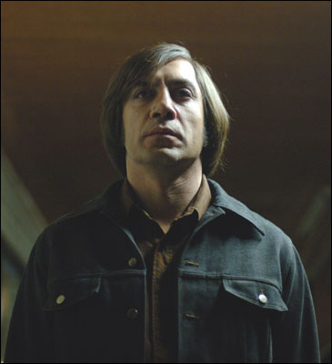 Javier Bardem was named Best Supporting Actor in a Motion Picture for his turn as Anton Chigurh in 'No Country for Old Men.'