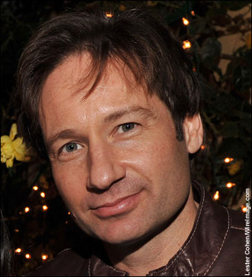 David Duchovny was named television's Best Actor in a Comedy or Musical for his turn as novelist Hank Moody in Showtime's David Duchovny.