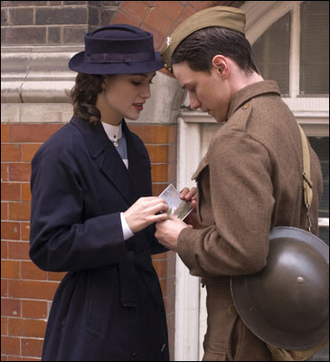 Joe Wright's 'Atonement,' based on the novel by Ian McEwan, was named Best Motion Picture, Drama.