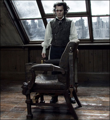 Johnny Depp was named Best Actor in a Motion Picture Comedy or Musical for his performance in 'Sweeney Todd: The Demon Barber of Fleet Street.'